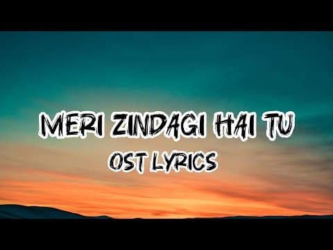 MERI ZINDAGI HAI TU - OST | BILAL ABBAS | HANIA AAMIR | ASIM AZHAR | SABRI SISTERS